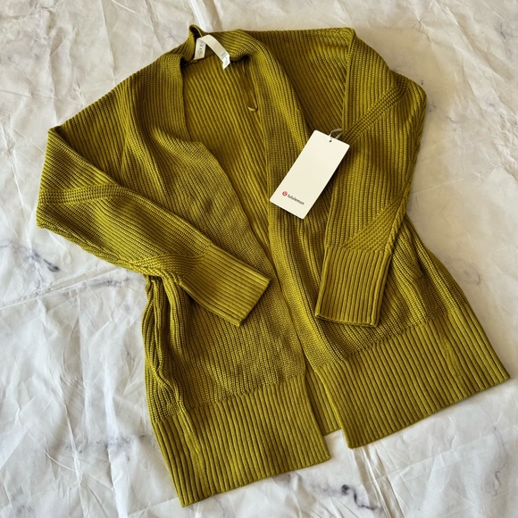 SOLD❤️🔥LULULEMON cashlu sweater wrap cardigan ✨ - Picture 7 of 16